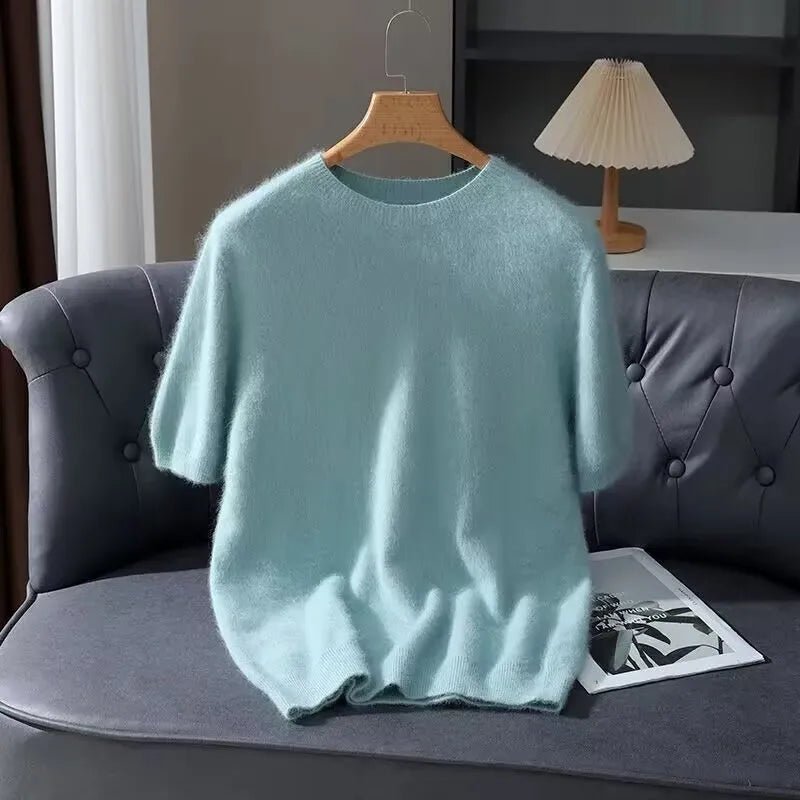 Round Neck Cashmirtröja - STILUNA