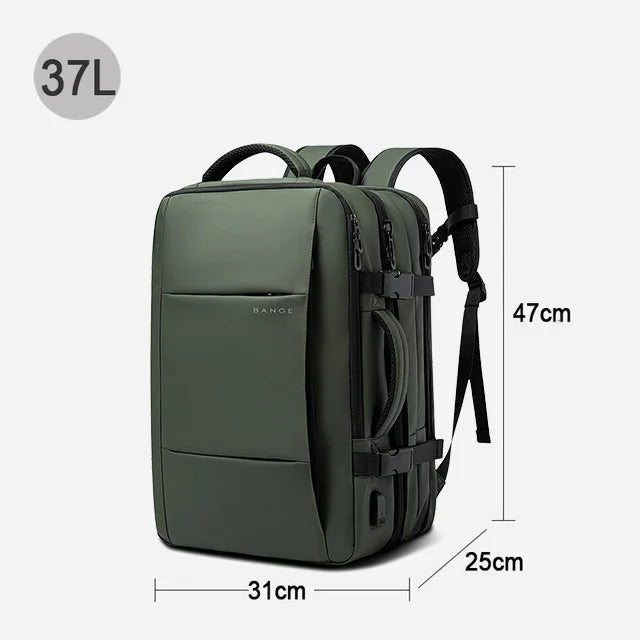 Bange Aesthetic Affärsryggsäck: Upplev Vattentålighet och Flexibilitet för 17.3 Tum Laptop Användare - STILUNA