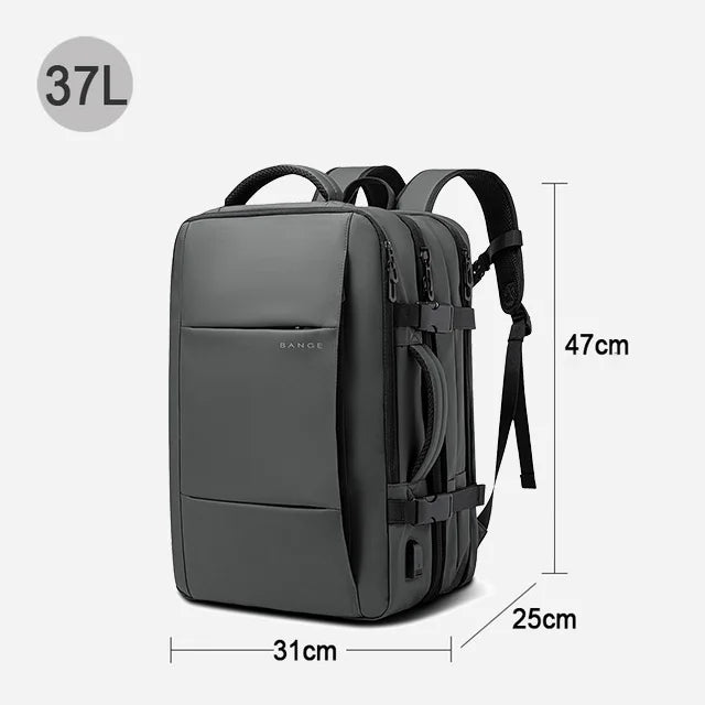 Bange Aesthetic Affärsryggsäck: Upplev Vattentålighet och Flexibilitet för 17.3 Tum Laptop Användare - STILUNA
