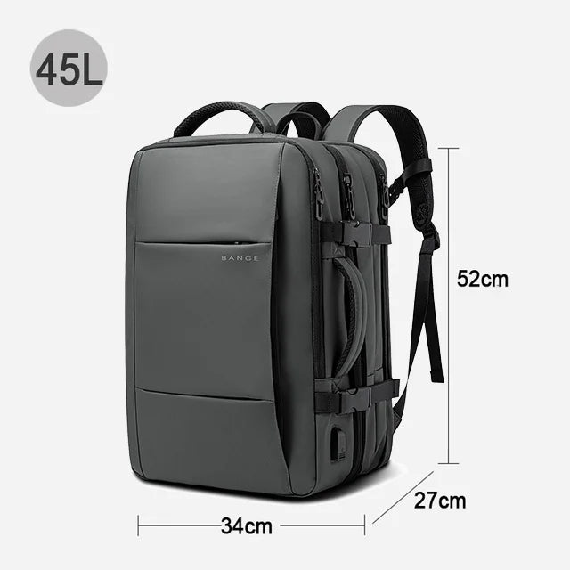 Bange Aesthetic Affärsryggsäck: Upplev Vattentålighet och Flexibilitet för 17.3 Tum Laptop Användare - STILUNA
