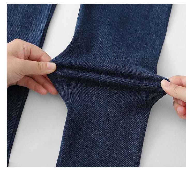 Jean Leggings: Upplev Bekväm Högmidja Med Fickor För Aktiva Kvinnor - STILUNA