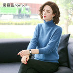 Kvinnors Pullover Tröja 100% Cashmere - STILUNA