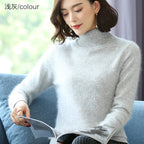 Kvinnors Pullover Tröja 100% Cashmere - STILUNA