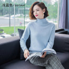 Kvinnors Pullover Tröja 100% Cashmere - STILUNA