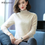 Kvinnors Pullover Tröja 100% Cashmere - STILUNA