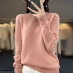 Kvinnors Pullover Tröja 100% Merinoull - STILUNA