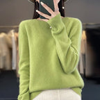 Kvinnors Pullover Tröja 100% Merinoull - STILUNA