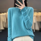 Kvinnors Pullover Tröja 100% Merinoull - STILUNA