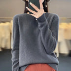 Kvinnors Pullover Tröja 100% Merinoull - STILUNA
