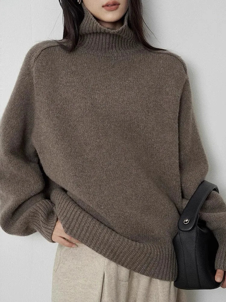 Kvinnors Tröja 100% Cashmere - STILUNA